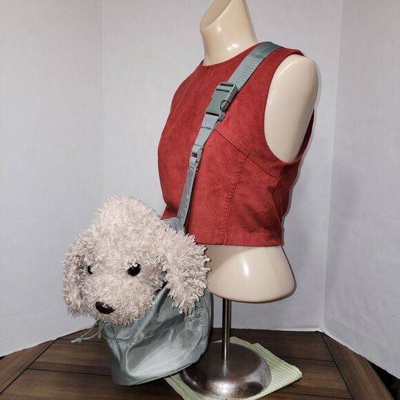 Top Paw Grey Sling Pet Carrier - NWT - Picture 2 of 10